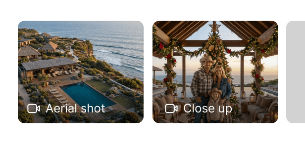 Impossible camera angles and shots